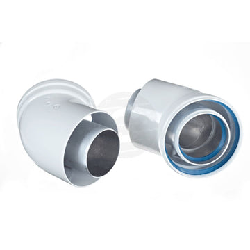 Baxi Multifit Group A 100mm 135° Flue Bends (Pair)