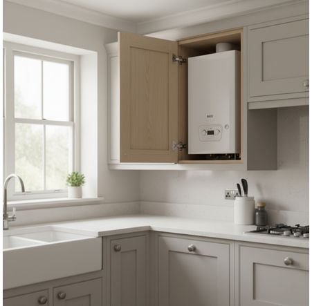 BAXI 436 36kW Combi Boiler with Horizontal Flue