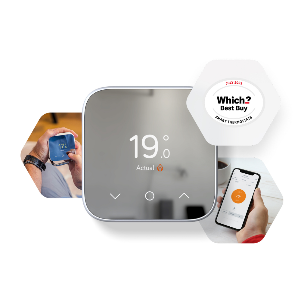 Hive Mini Wireless Heating Smart Thermostat c/w Hive Hub (Combi)