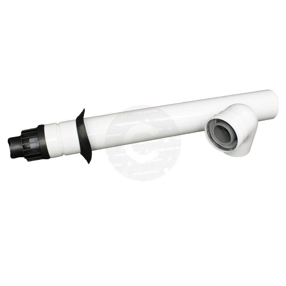 Baxi Multifit 60/100mm Horizontal Flue Kit with Low Profile Elbow
