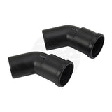 Baxi Multifit 60mm Black 135° Plume Displacement Bends (Pair)