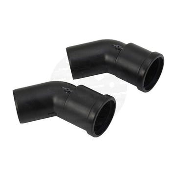 Baxi Multifit 60mm Black 135° Plume Displacement Bends (Pair)