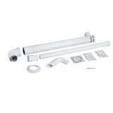 Baxi Multifit 60mm White Plume Displacement Kit with Flue