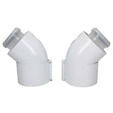 Vaillant 45 Degree Flue Bends (Pack Of 2)