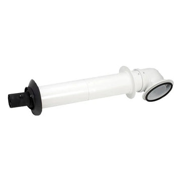 Worcester 100mm Telescopic Horizontal Flue Kit with Terminal (350–570mm)