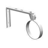 Worcester White 100mm Flue Support Bracket Kit